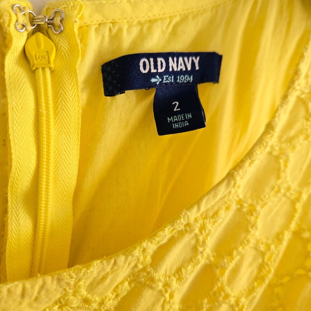Yellow Patterned Sundress - Picture 2 of 3